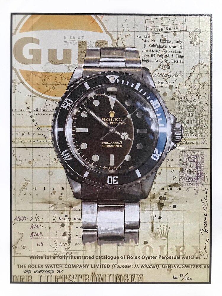 Rolex Gilt 3313 Gulf — ARTWORK - WATCHESTV